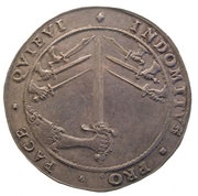 ⅔ Riksdaler - Karl X Gustav Funeral of Karl X obverse image