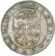 1 Daler - Karl "Lord Protector" Type II obverse image