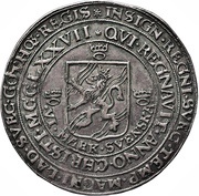 6 Mark - Karl IX, Sweden, 1609 reverse image