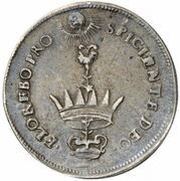 1 Riksdaler - Gustav II Adolf Coronation of Gustav II, Sweden, 1617 reverse image