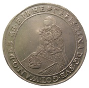 1 Riksdaler - Kristina Type I obverse image