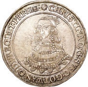 1 Riksdaler - Kristina Type III obverse image