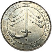 1 Riksdaler - Karl X Gustav Funeral of Karl X obverse image