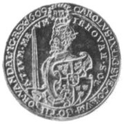2 Riksdaler - Karl IX Type II obverse image