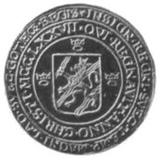 2 Riksdaler - Karl IX Type II, Sweden, 1609 reverse image