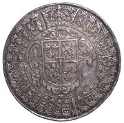 2 Riksdaler - Gustav II Adolf Type III, Sweden, 1633 reverse image