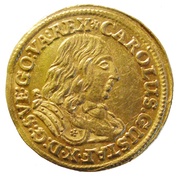 1 Ducat - Karl X Gustav Type II obverse image
