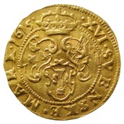 16 Mark - Gustav II Adolf Type I, Sweden, 1615 reverse image