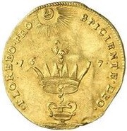 16 Mark - Gustav II Adolf Coronation of Gustav II, Sweden, 1617 reverse image