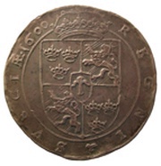 3 Daler - Karl "Lord Protector" Type II, Sweden, 1600 reverse image