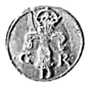 3 Penningar - Karl IX Pattern strike, Sweden, 1606 reverse image