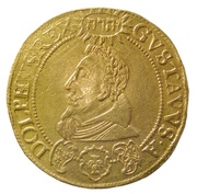 5 Dukater - Gustav II Adolf Coronation of Gustav II obverse image