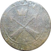 ½ Öre - Gustav II Adolf Arrows, Sweden, 1627-1631 reverse image