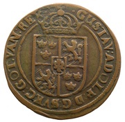 1 Kreutzer - Gustav II Adolf Säter or Nyköping mint obverse image