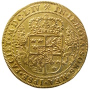 10 Ducats - Karl X Gustav, Sweden, 1654 reverse image