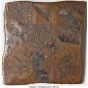 ½ Daler Silvermynt - Frederick I reverse image