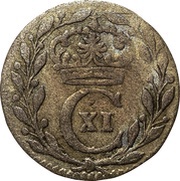 1 Öre - Charles XI obverse image