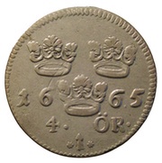 4 Öre - Charles XI obverse image