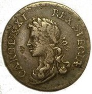 1 Mark - Charles XI obverse image