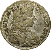 1 Mark - Charles XI obverse image