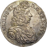 2 Mark - Charles XI obverse image