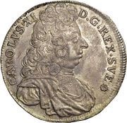 4 Mark - Charles XI obverse image