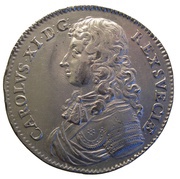 1 Riksdaler - Charles XI obverse image
