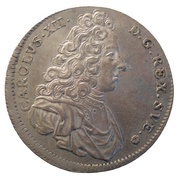 8 Mark - Charles XII Type II obverse image