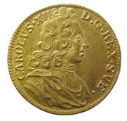 1 Ducat - Charles XII Type I, II obverse image