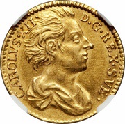 1 Ducat - Charles XII Type III obverse image