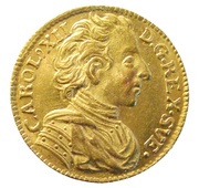 1 Ducat - Charles XII Type IV obverse image