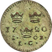 1 Öre Silvermynt - Ulrika Eleonora reverse image