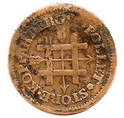 6 Öre Kopparmynt - Adolf Fredrik, Sweden, 1762-1765 reverse image