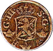 2 Öre Silvermynt - Gustav III obverse image