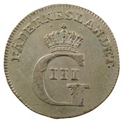 1⁄24 Riksdaler / 4 Ore SM - Gustav III obverse image