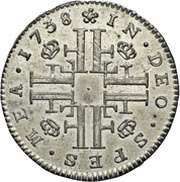 5 Öre Silvermynt - Frederick I King's Monogram Type 3 obverse image