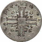 10 Öre Silvermynt - Frederick I King's Monogram Type 3 obverse image
