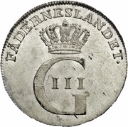 16 Öre Silvermynt - Gustav III obverse image