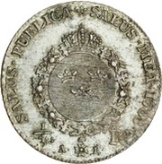 ¼ Riksdaler - Adolf Fredrick, Sweden, 1767-1768 reverse image