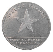 2 Mark - Ulrika Eleonora Coronation of Ulrika Eleonora, Sweden, 1719 reverse image