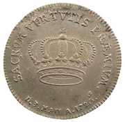 2 Mark - Frederick I Coronation of Frederick I, Sweden, 1720 reverse image