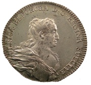 2 Mark - Frederick I Funeral of Ulrika Eleonora obverse image