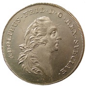 2 Mark - Adolf Fredrick obverse image