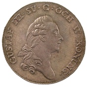 ⅓ Riksdaler - Gustav III Birth of Karl Gustav obverse image