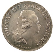 ⅓ Riksdaler - Gustav III obverse image