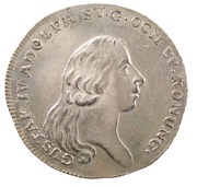 ⅓ Riksdaler - Gustav IV Adolf 2nd portrait obverse image
