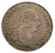 ½ Riksdaler - Adolf Fredrik obverse image