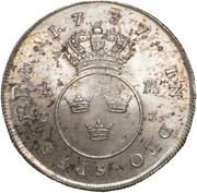4 Mark - Frederick I Type III, Sweden, 1737-1738 reverse image