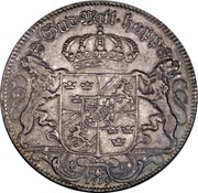 1 Riksdaler - Ulrika Eleonora, Sweden, 1719 reverse image