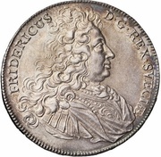 1 Riksdaler - Frederick I 2nd portrait obverse image